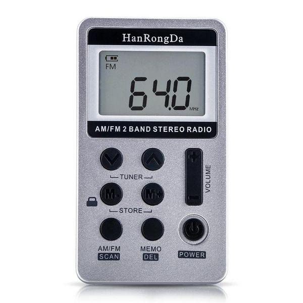 

radio portable mini am/fm antenna stereo pocket world receiver