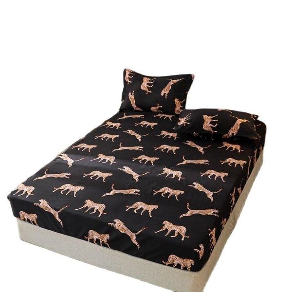 

sheets & sets panther bed sheet case mattress covers fitted with elastic