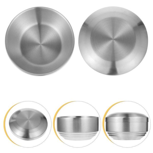 

bowls 1 set of stainless steel rice bowl salad kitchen supply baby eating