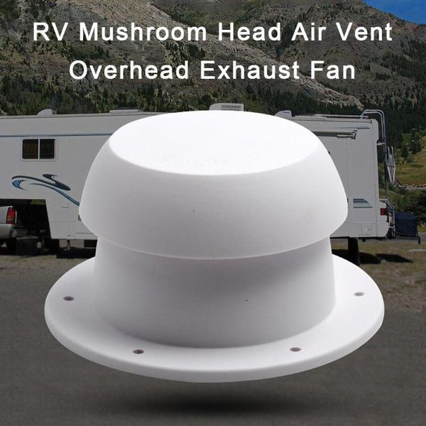 

parts mounted ventilation white rv camper roof round exhaust outlet vent cap