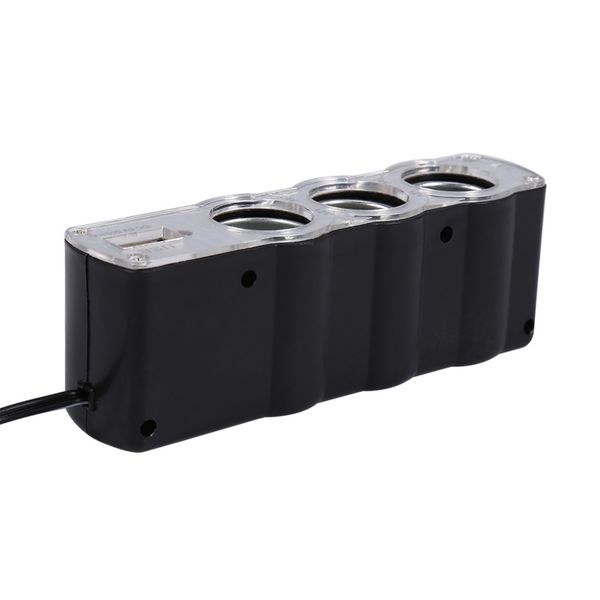 

2021 new dc power charger adapter socket with usb socket car cigarette lighter socket splitter fast ship
