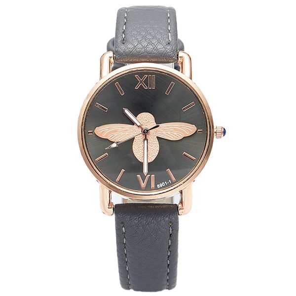 

women watch quartz watches 27mm waterproof fashion modern wristwatch gifts for woman color1, Slivery;brown