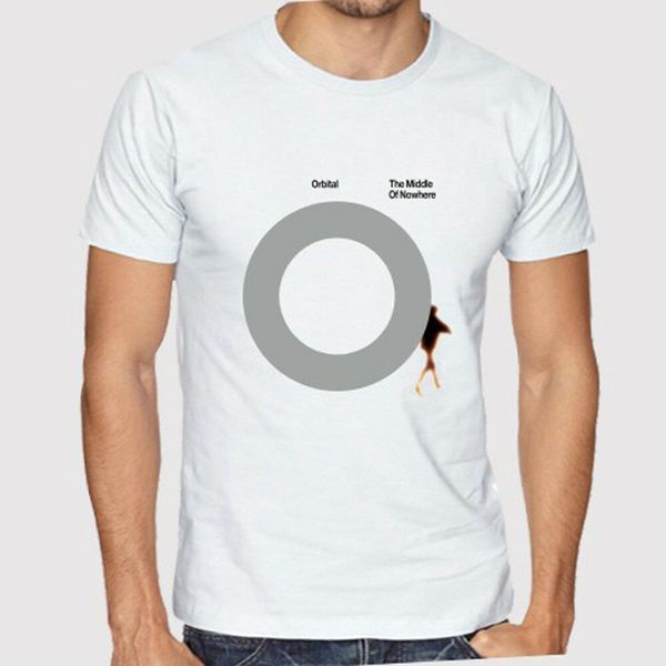 

Orbital The Middle Of Nowhere Men's White T-Shirt Size S to 3XL, White;black