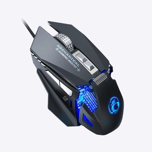 

mice t96 7200 dpi rgb mechanical gaming mouse usb wired computer gamer optical for lappc game custom macros