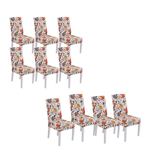 

chair slipcovers for dining room seat covers protectors party protection universal fit,flower vine