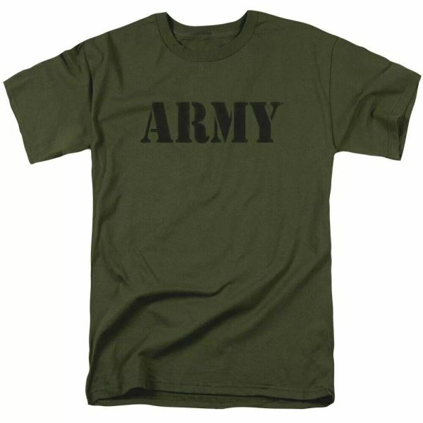 

u.s. army army t shirt mens licensed usa military tee military green, White;black