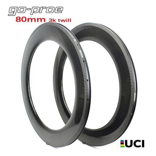 

bike wheels road and triathlon high profile 88mm depth 3k twill glossy carbon fiber rims clinche / tubular/ tubeless with 1k 12k ud