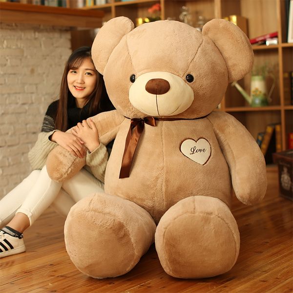 

plush toy ribbon teddy bear doll hugging cloth giving girls gifts online shop