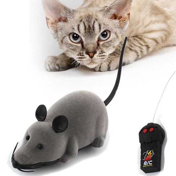 

cat toys remote control mouse toy wireless fake novelty xiao mao
