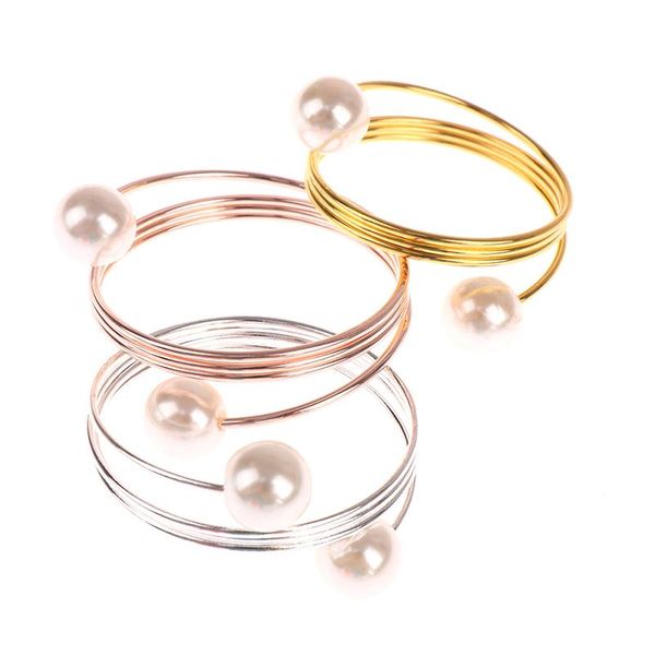 

napkin rings 1pcs restaurant el table decorated pearl ring christmas clasps