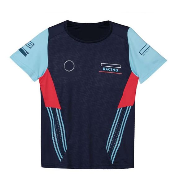 

2021 summer f1 formula one racing short-sleeved t-shirt sports round neck racing suit jacket customized with the same paragraph
