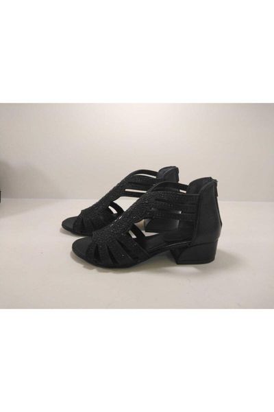 

sandals black silvery basement