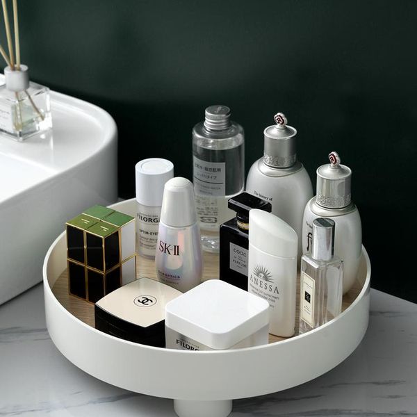 

storage boxes & bins plastic cosmetic box desktray makeup organizer perfume bedroom organizador de maquillaje containers ef60cs