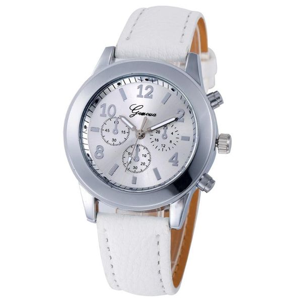 

wristwatches 2021 women casual checkers faux leather quartz analog wrist watch ladies luxury elegant naviforce sport gifts f80, Slivery;brown