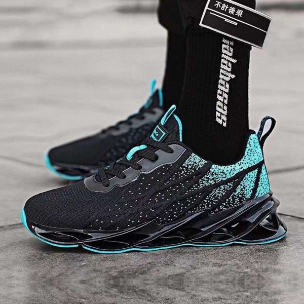 

casual Casual shoes Spring new 2021 blade fashion flying woven lightweight breathable Sneakers Men's CZX2 1 NF88, White