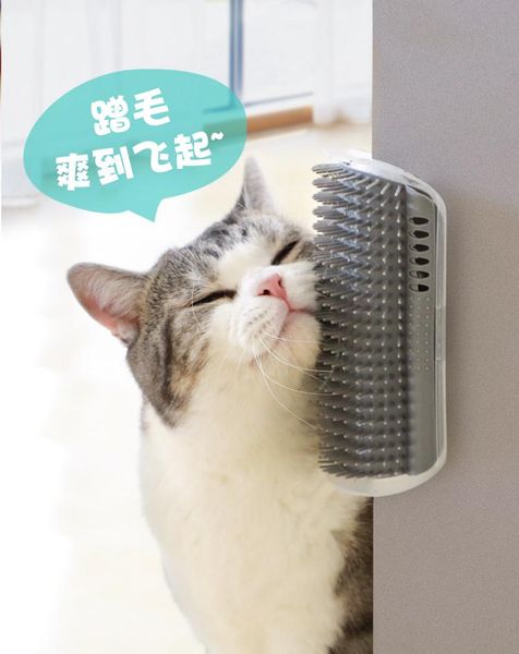 

cat self groomer brush pet grooming supplies hair removal comb for shedding trimming massage device catnip pets acessorios toys