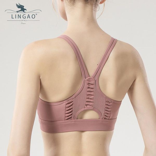 

yoga sports bra women push up for fitness sport running gym crop outfit