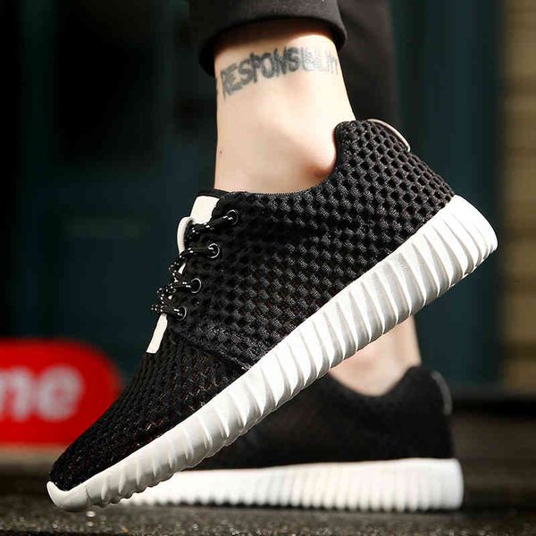 

dress shoes men sneakers summer trainers ultra zapatillas deportivas hombre breathable casual shoe sapato masculino, Black