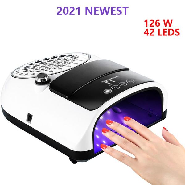 

nail dryers 2 in 1 lamp dryer electric drill machine dust cleaner vacuum suction gel file curing device