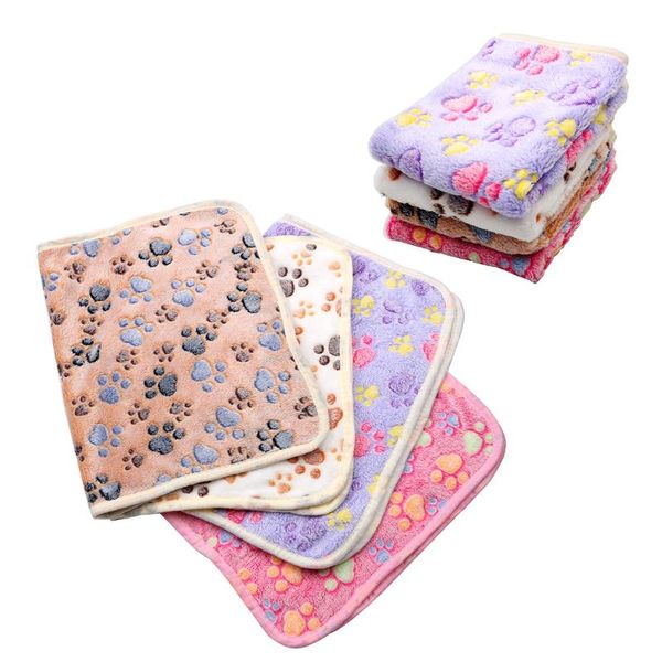

kennels & pens niceyard pet soft fleece pad blanket dog bed mats for puppy cat sofa cushion home rug keep warm sleeping cover