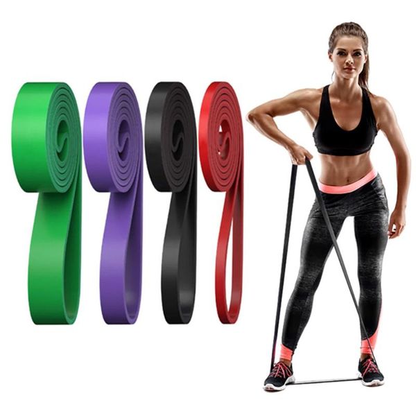 

resistance bands 208cm thicken stretch band sports exercise elastic pull up powerlifting for fitness training workout