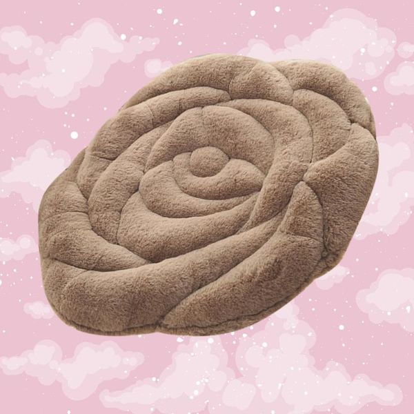 

plush rose seat cushion flower chair fashion office (coffee) cushion/decorative pillow