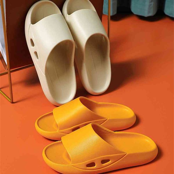 

official website 70% off outlet stores slippers men and women summer casual home slipper for fashion solid color non-slip shoes couples fema, Black