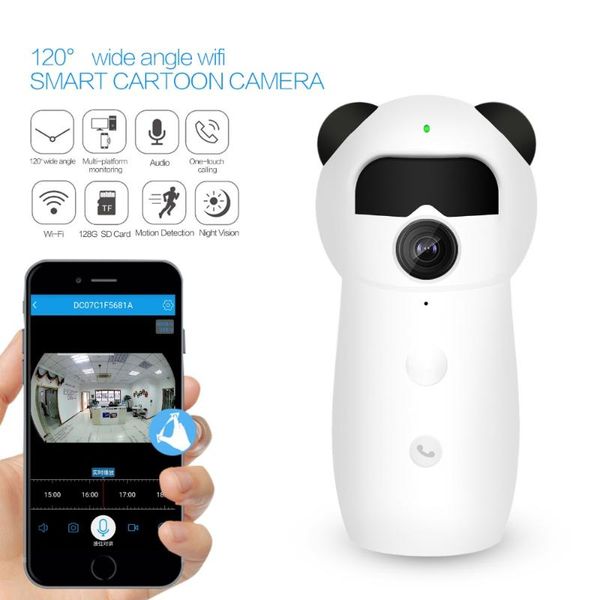 

cameras 2mp 1080p 120 degree wide angle wifi ip camera two way intercom