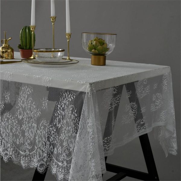 

table cloth american country style lace textured fabric tablecloth rectangular