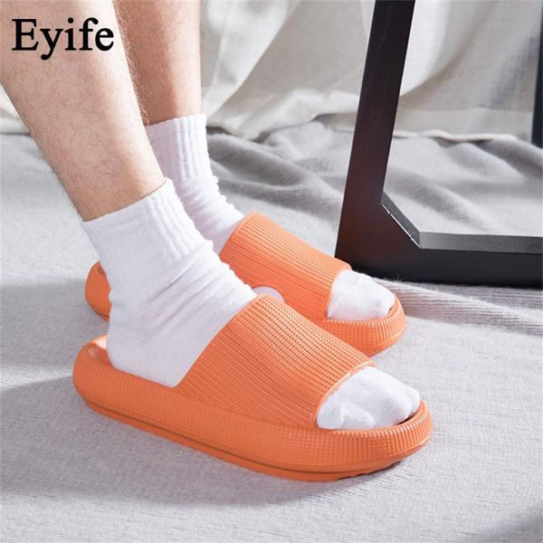 

couple shoes 2021 simple non-slip women and men home platform slides 36-45 bathroom comfy female beach flat slippers, Black