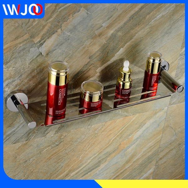

bathroom shelves shelf stainless steel shampoo holder wall mount lengthen shower caddy rack cosmetic storage organizer