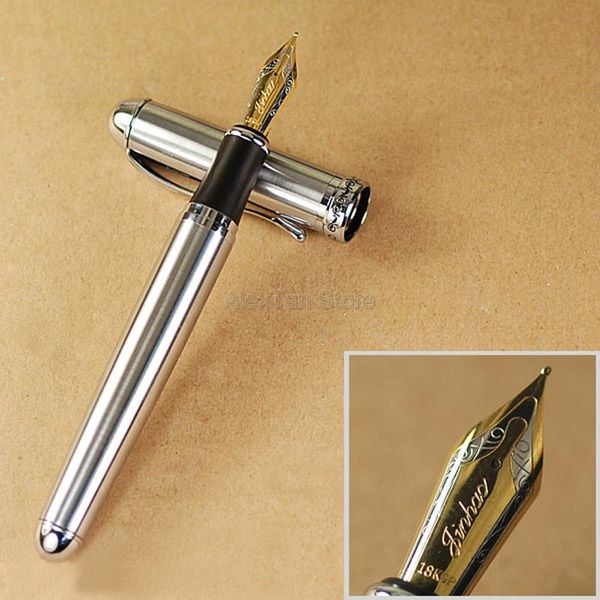 

jinhao x750 exquisite 18kgp 0.5mm medium nib metal fountain pen multicolor for office business school pens