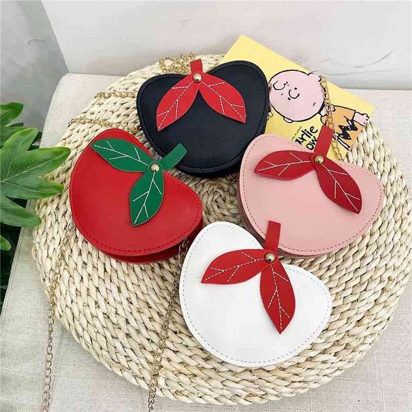 

children's winter apple shape boys and girls chain cartoon cute children's new year's bag