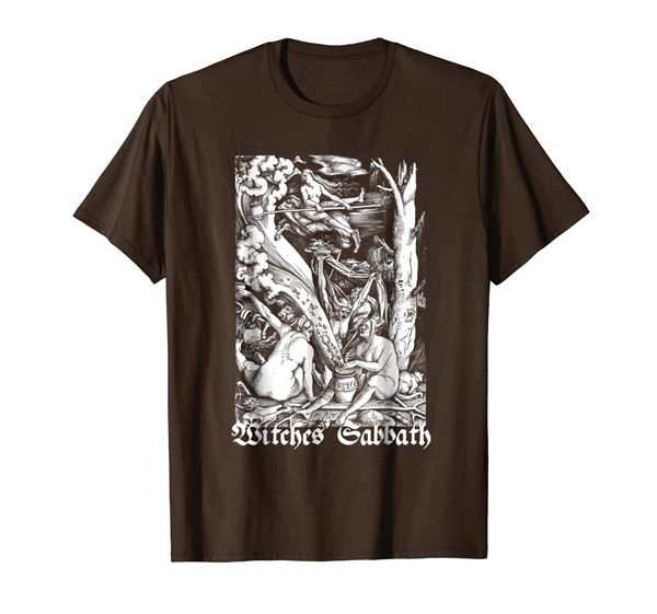 

blackcraft vintage witches sabbath coven bad witch shirt, White;black