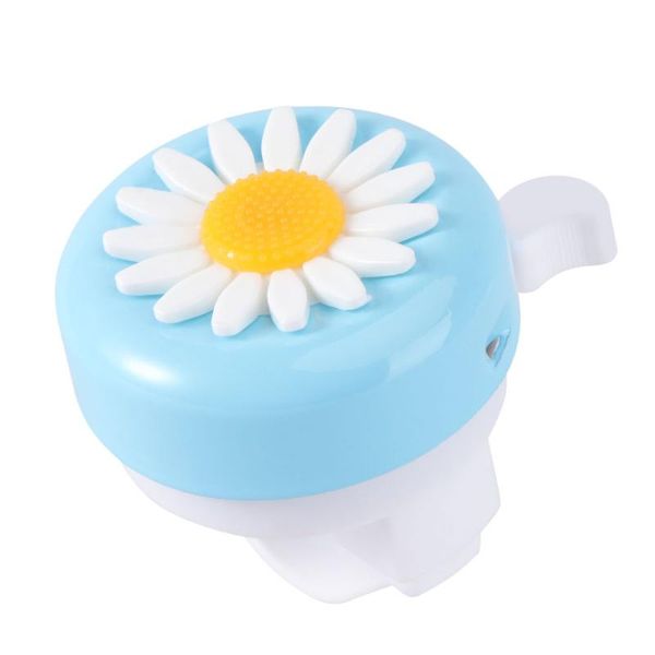 

bike horns 1pc ring bell chrysanthemum pattern accessory(random color)