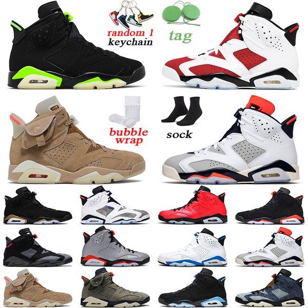 

jumpman 6 mens basketball shoes carmine british khaki olive electric green tinker 6s black cat outdoor men trainer
