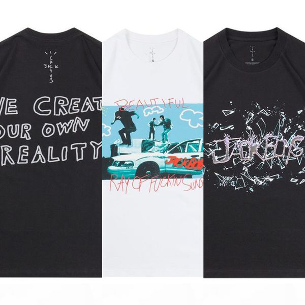 

factoryzr5t factoryugoy jack 2020ss ins cactus better travis scott jackboys pbettero tee skateboard mens t shirts women street casual tshirt, White;black