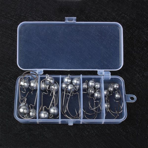 

circle hooks extra sharp fishing bass tackle set
