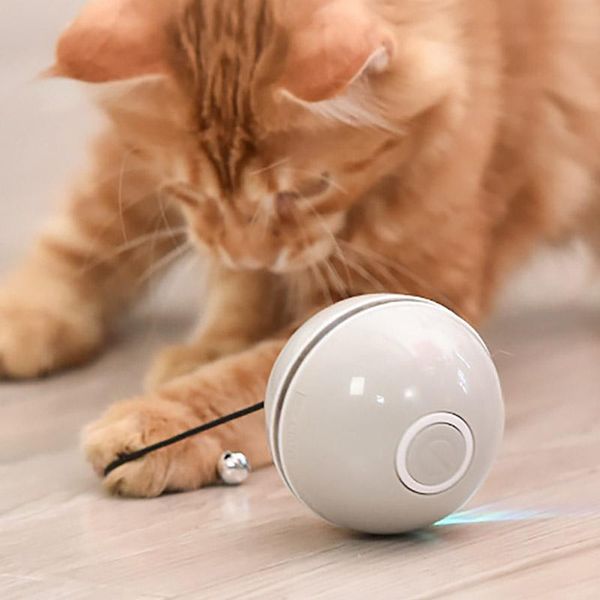 

cat toys ball toy automatic interactive pet smart teaser rechargeable pets product supplies