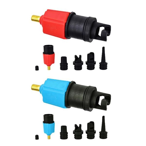 

rafts/inflatable boats 2021 pump adapter air valves tire surf paddle board compressor adaptor inflatable boat accessory