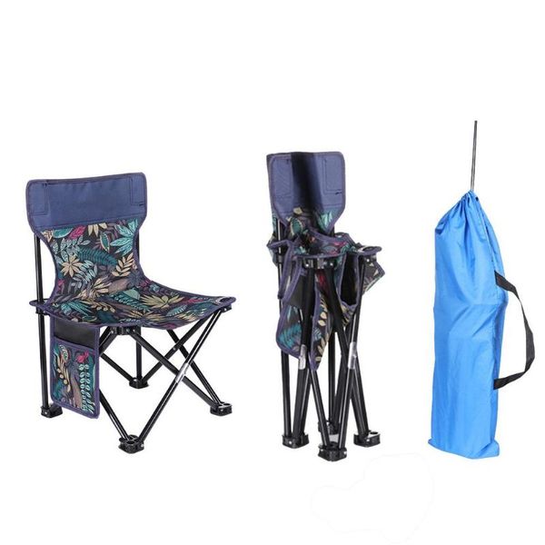 

fishing accessories folding camping chair lightweight portable multifunctional four-legged outdoor heavy duty for