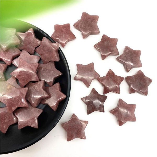 

decorative objects & figurines drop natural pink amethyst quartz star shaped decoration stone crafts energy healing crystal stones and cryst