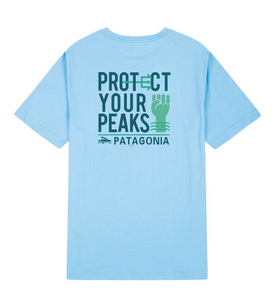 

patagonia t-shirts summer designer mountain s-3xl t shirt men women fashion landscape print short sleeves cotton casual tees, White;black