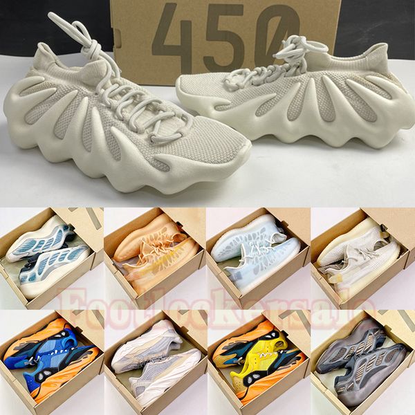 

cloud white 450 running shoes for men women 700 v3 kyanite v2 light mono ice clay ash pearl bright blue cream sports designer sneakers train, White;red