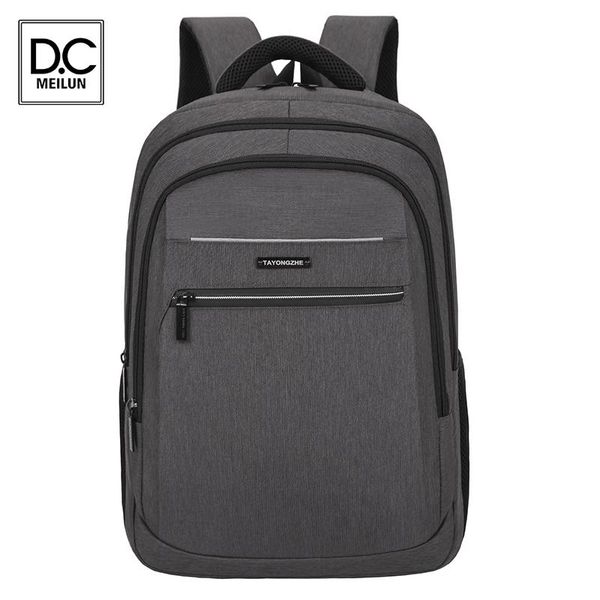 

backpack dcmeilun large capacity luxury anti-theft bag for lap15.6 inch multifunctional black travel rucksack mochila hombre