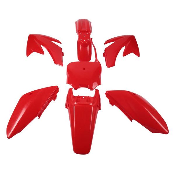

parts plastic fairing body kit for crf70 crf covers dirt pit procket bike xmotos baja dr50 49 50cc 70cc 90 110 kayo hk 160