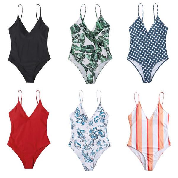 

vintage one piece swimsuits for women push up swimwear bathing suit monokini mult--colors swimming tummy control bodysuit one-piece suits