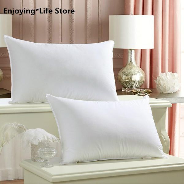 

pillow 7 star el standard bed core cotton feather velvet cervical 48x74cm