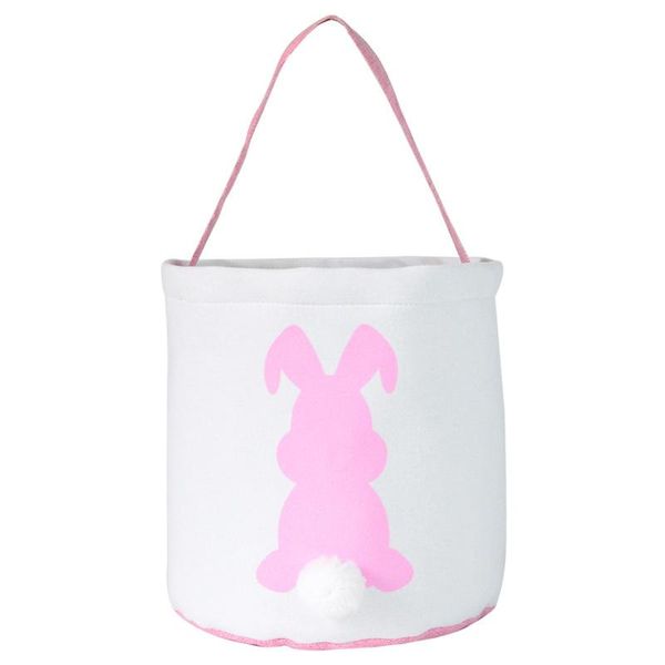 

burlap easter bag sturdy and durable jute patch ears bags round bottom buckets tote with tail gift wrap
