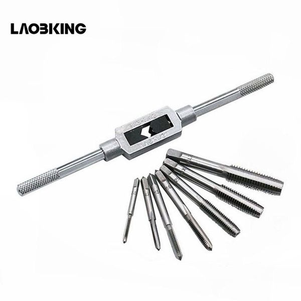 

hand tools 8pcs/set metal screw tap holder m3-m12 for processing wrench process internal threads dt6